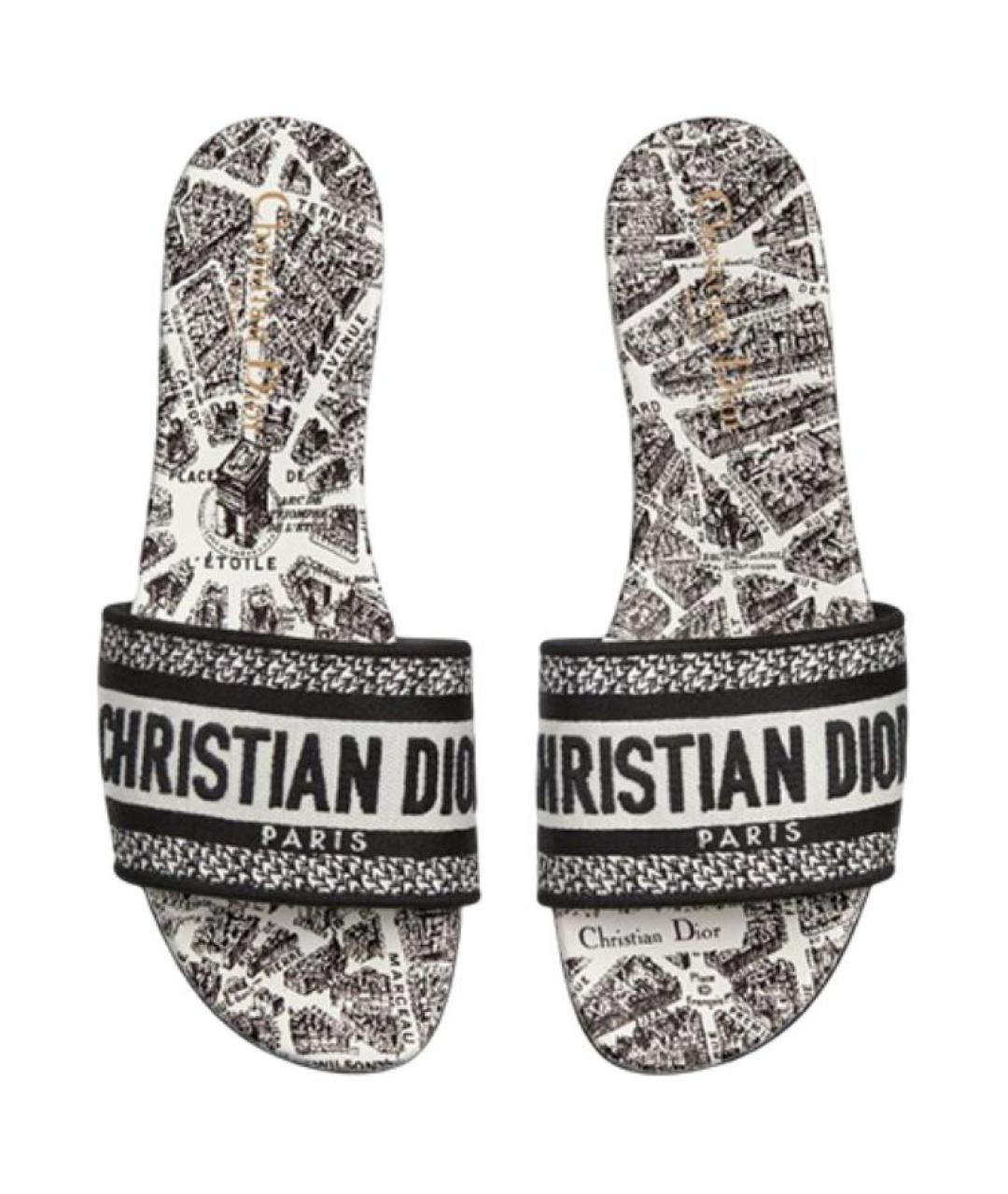 CHRISTIAN DIOR Шлепанцы, фото 5