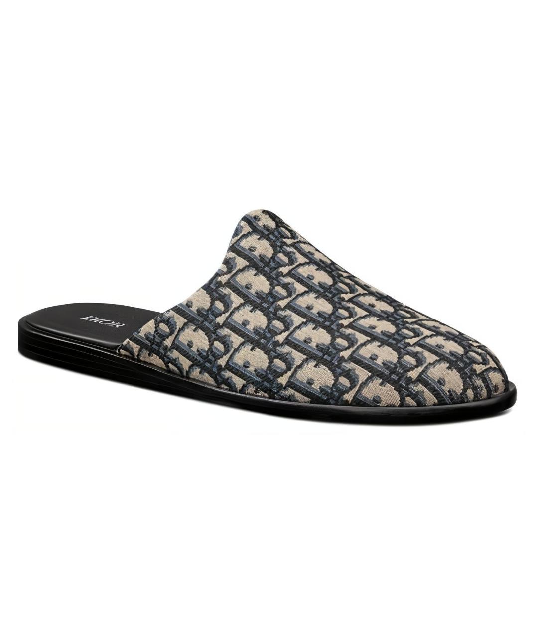 CHRISTIAN DIOR Черные слипоны, фото 3