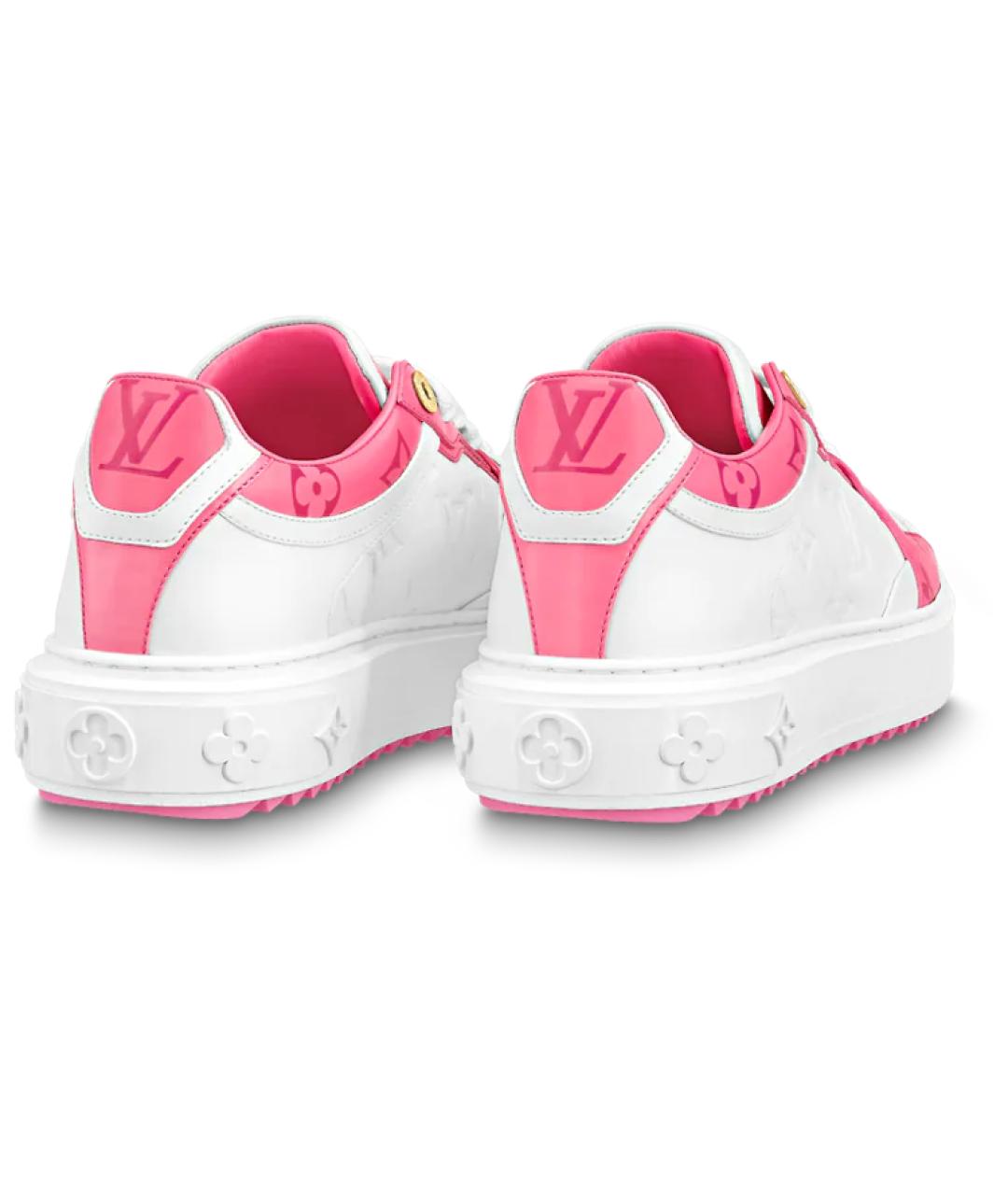 LOUIS VUITTON Кожаные кроссовки, фото 4