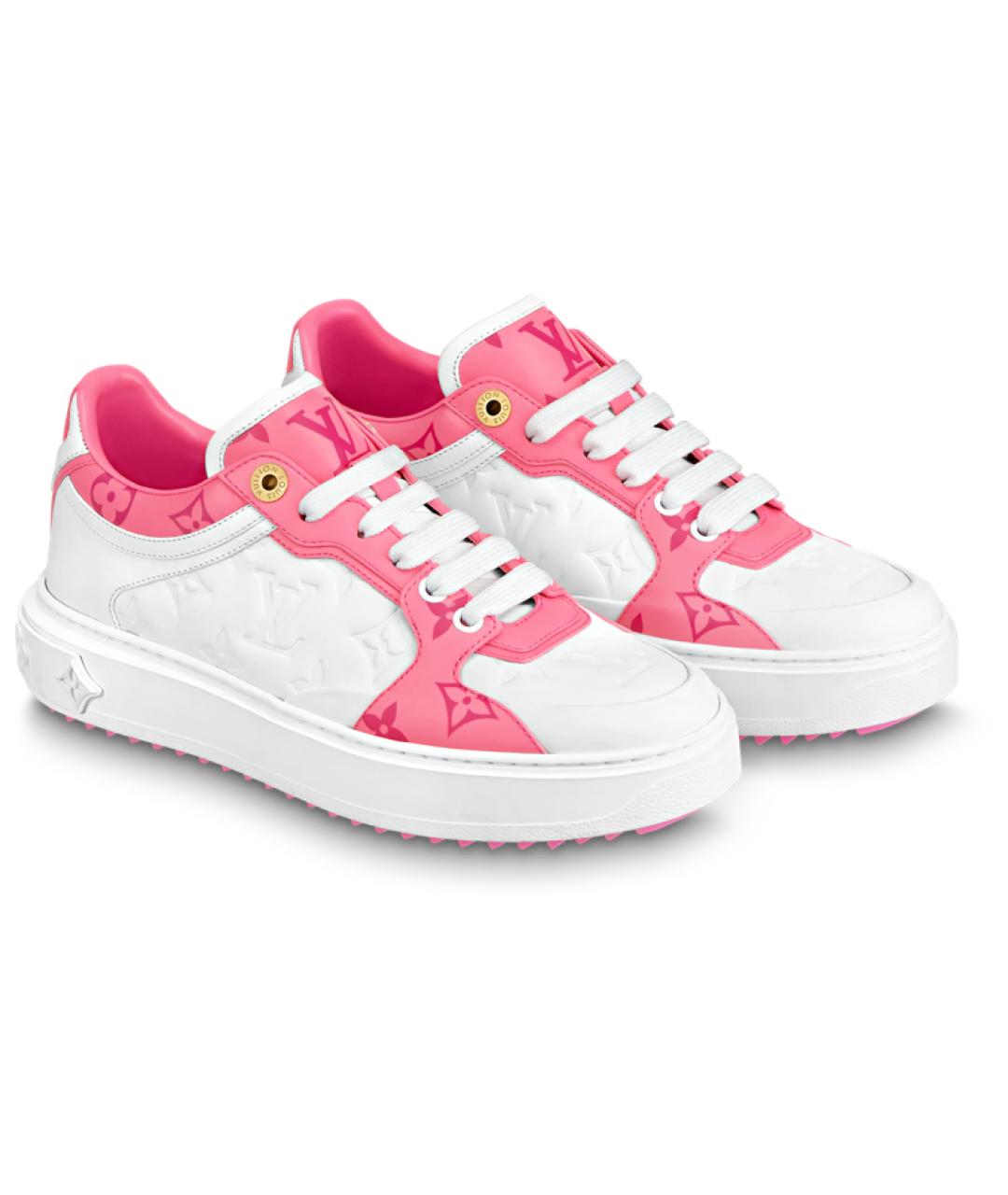 LOUIS VUITTON Кожаные кроссовки, фото 3