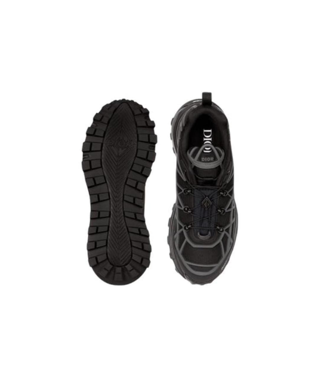 CHRISTIAN DIOR Черные низкие кроссовки / кеды, фото 5