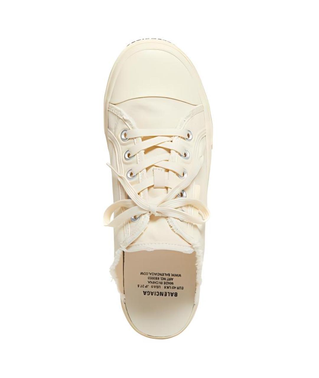 BALENCIAGA Бежевые слипоны, фото 4