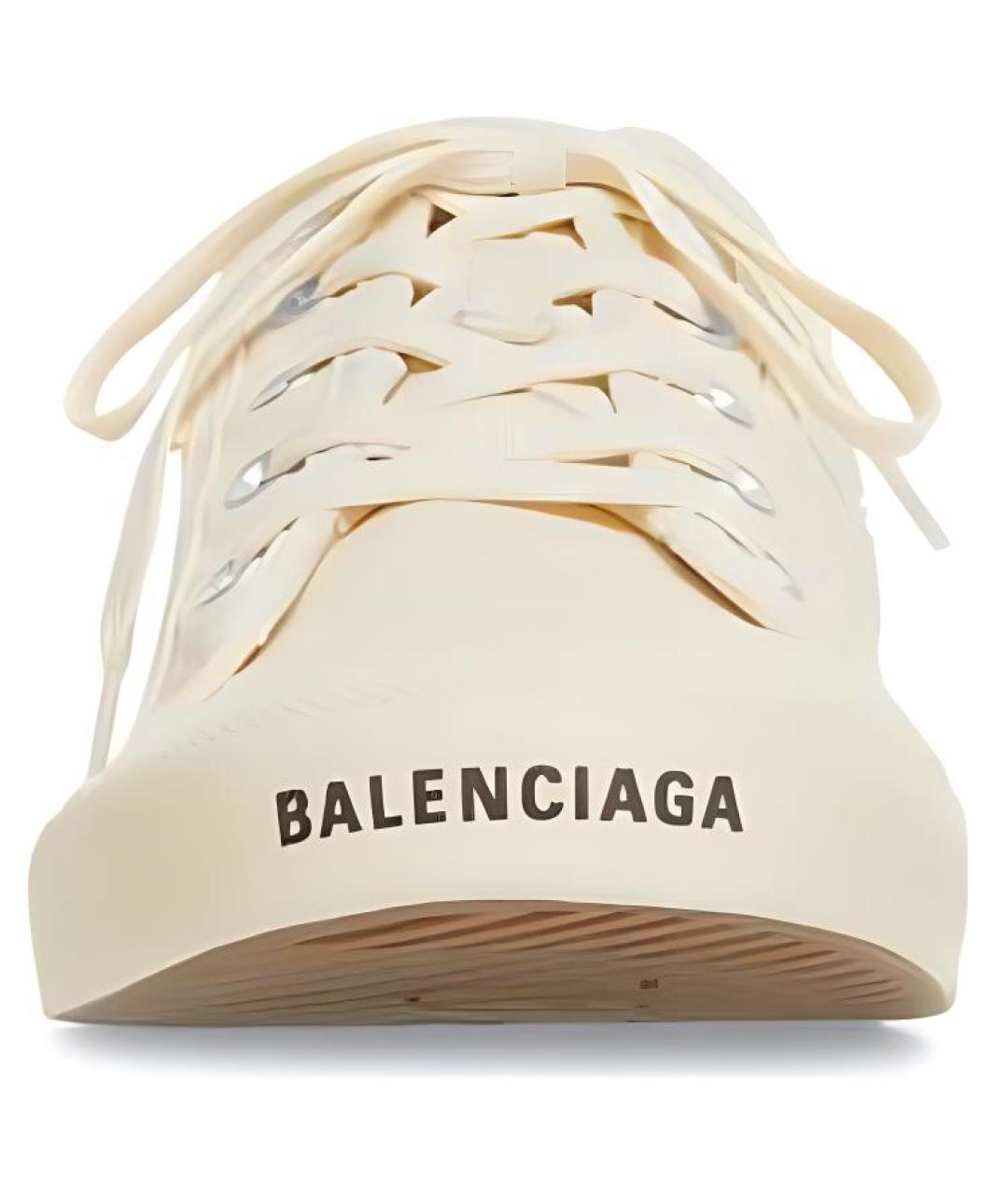 BALENCIAGA Бежевые слипоны, фото 3