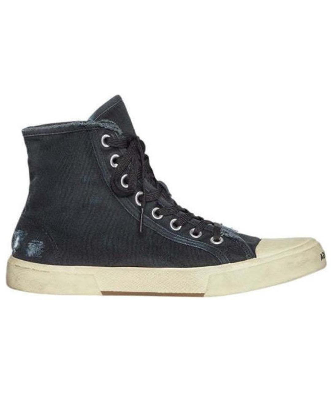 BALENCIAGA Черные кеды, фото 2