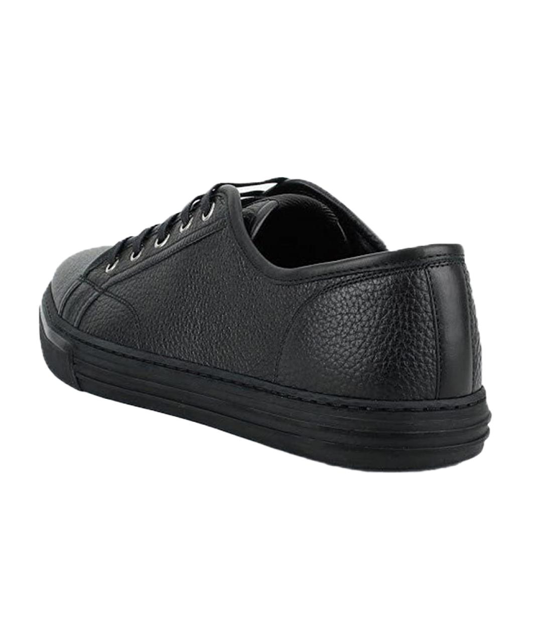 GUCCI Черные кеды, фото 4