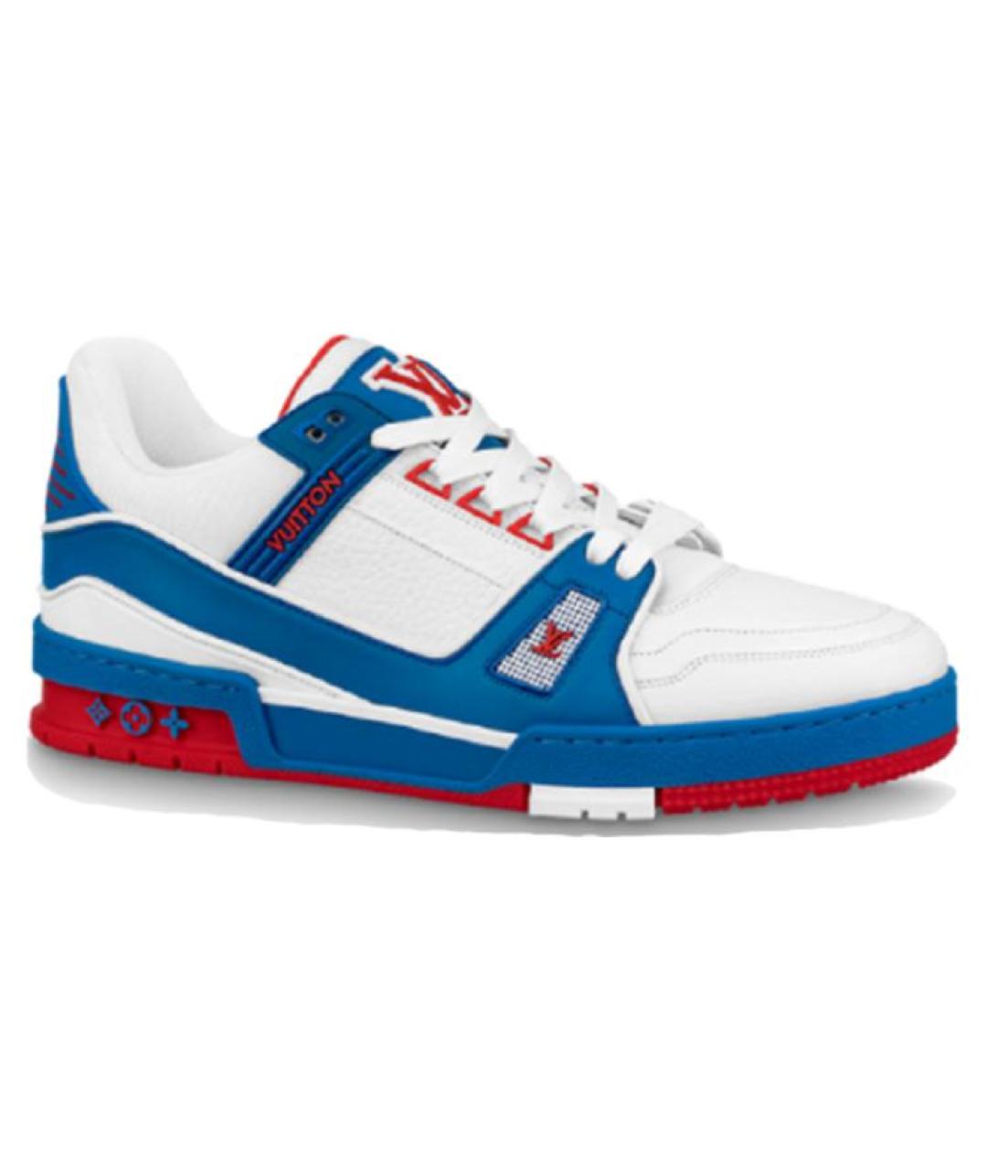 LOUIS VUITTON Мульти кожаные низкие кроссовки / кеды, фото 1