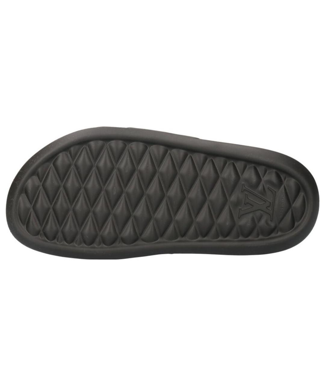 LOUIS VUITTON Черные сандалии, фото 5