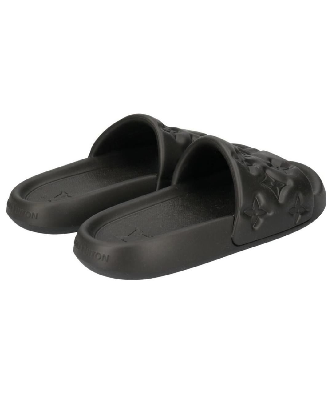 LOUIS VUITTON Черные сандалии, фото 3