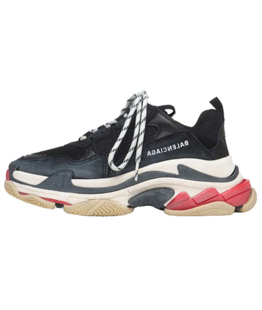 BALENCIAGA Черные кроссовки, фото 2