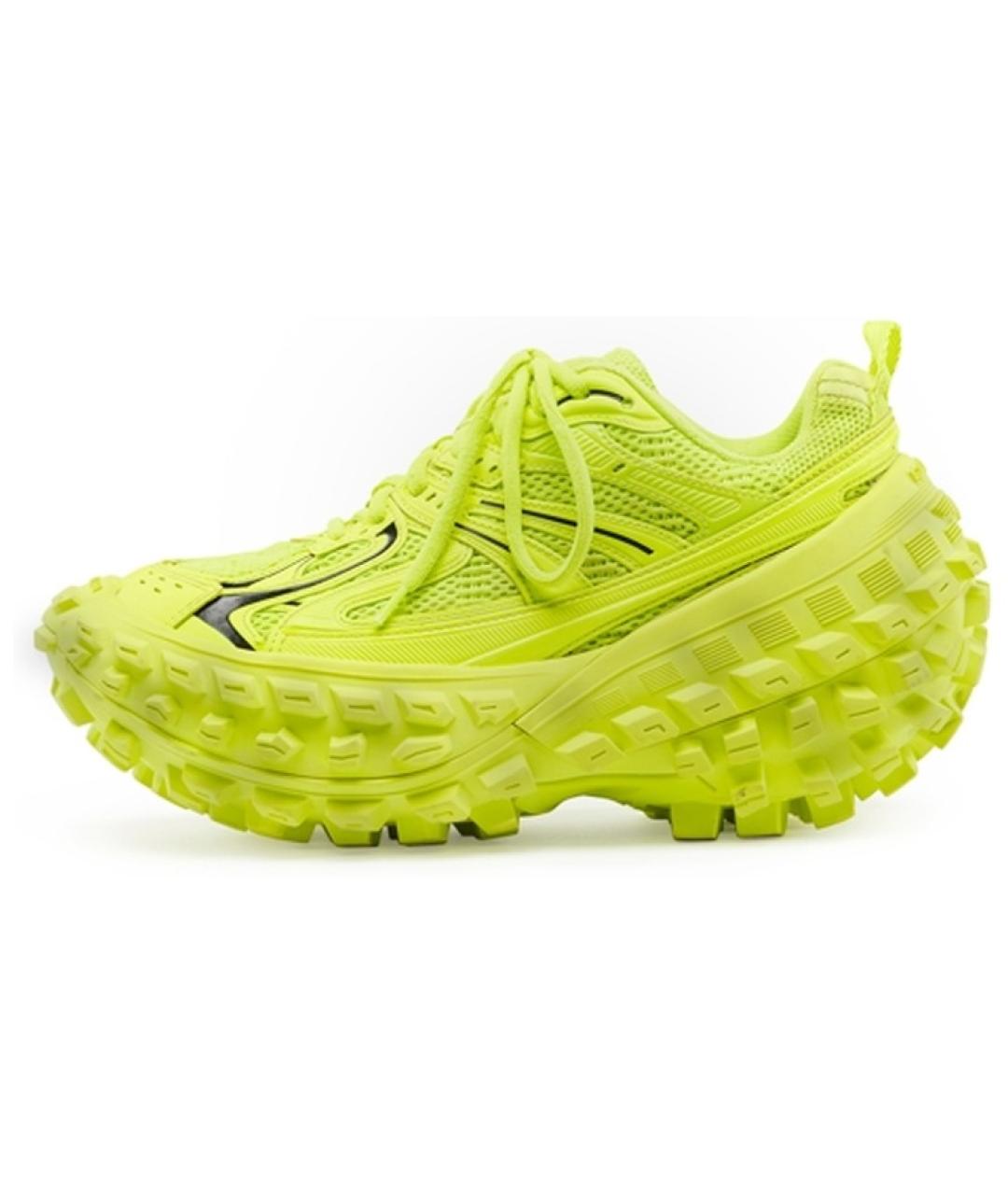 BALENCIAGA Зеленые кроссовки, фото 2