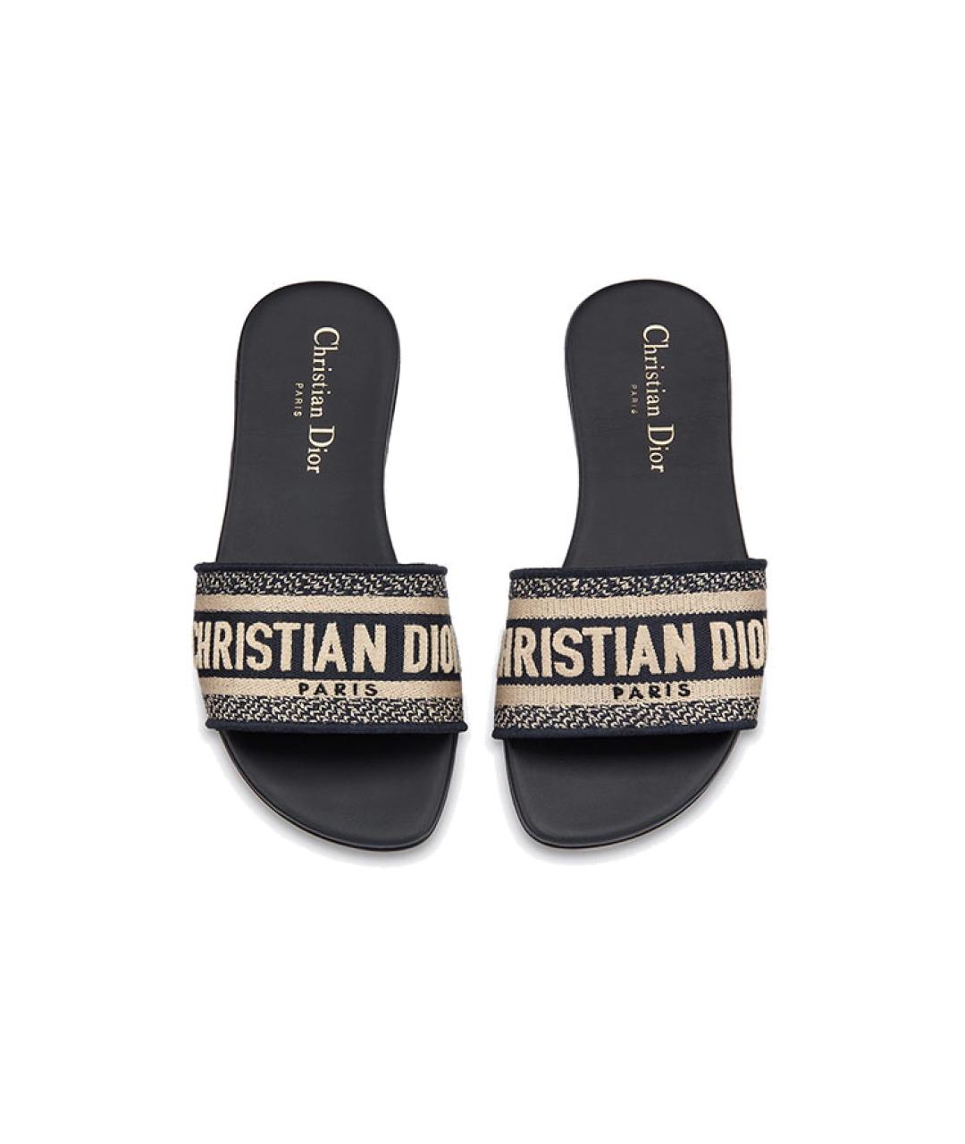 CHRISTIAN DIOR Черные сандалии, фото 5