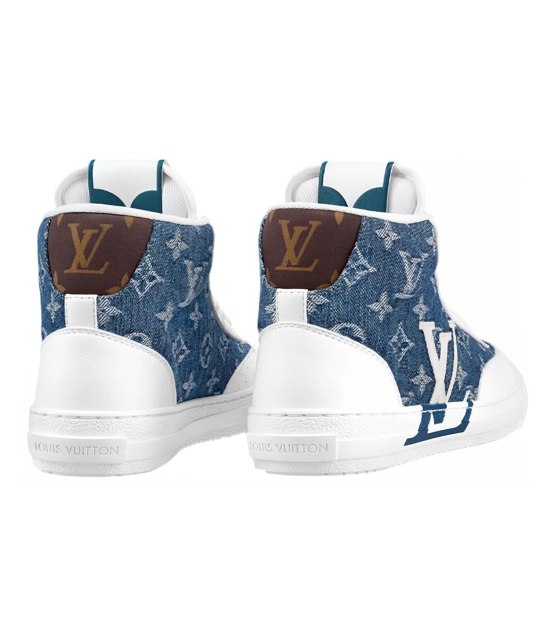 LOUIS VUITTON Синие кеды, фото 5