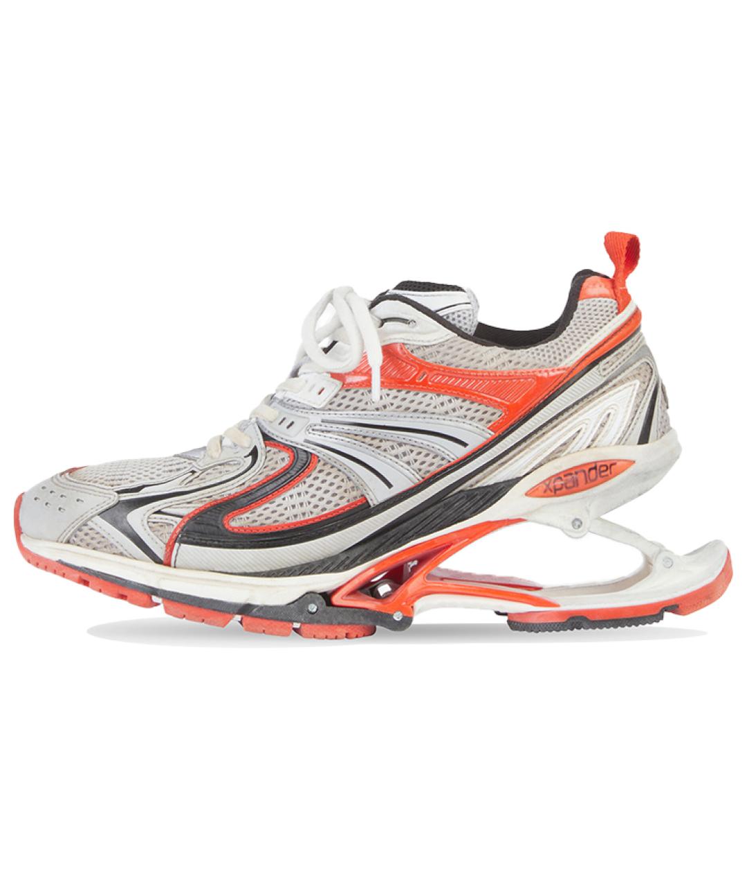 BALENCIAGA Серые низкие кроссовки / кеды, фото 2