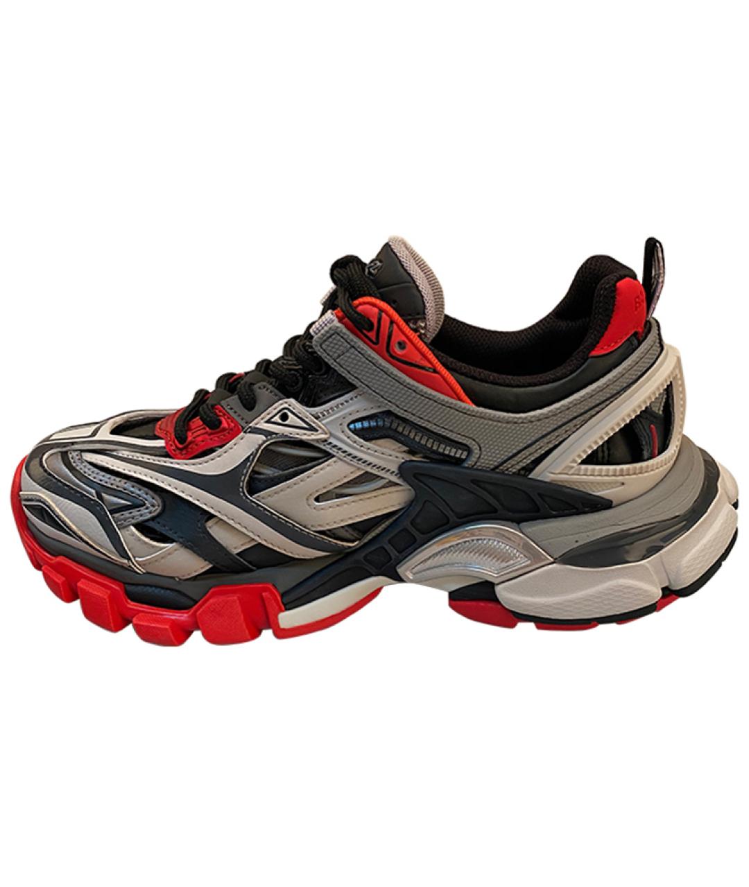 BALENCIAGA Серые кроссовки, фото 2