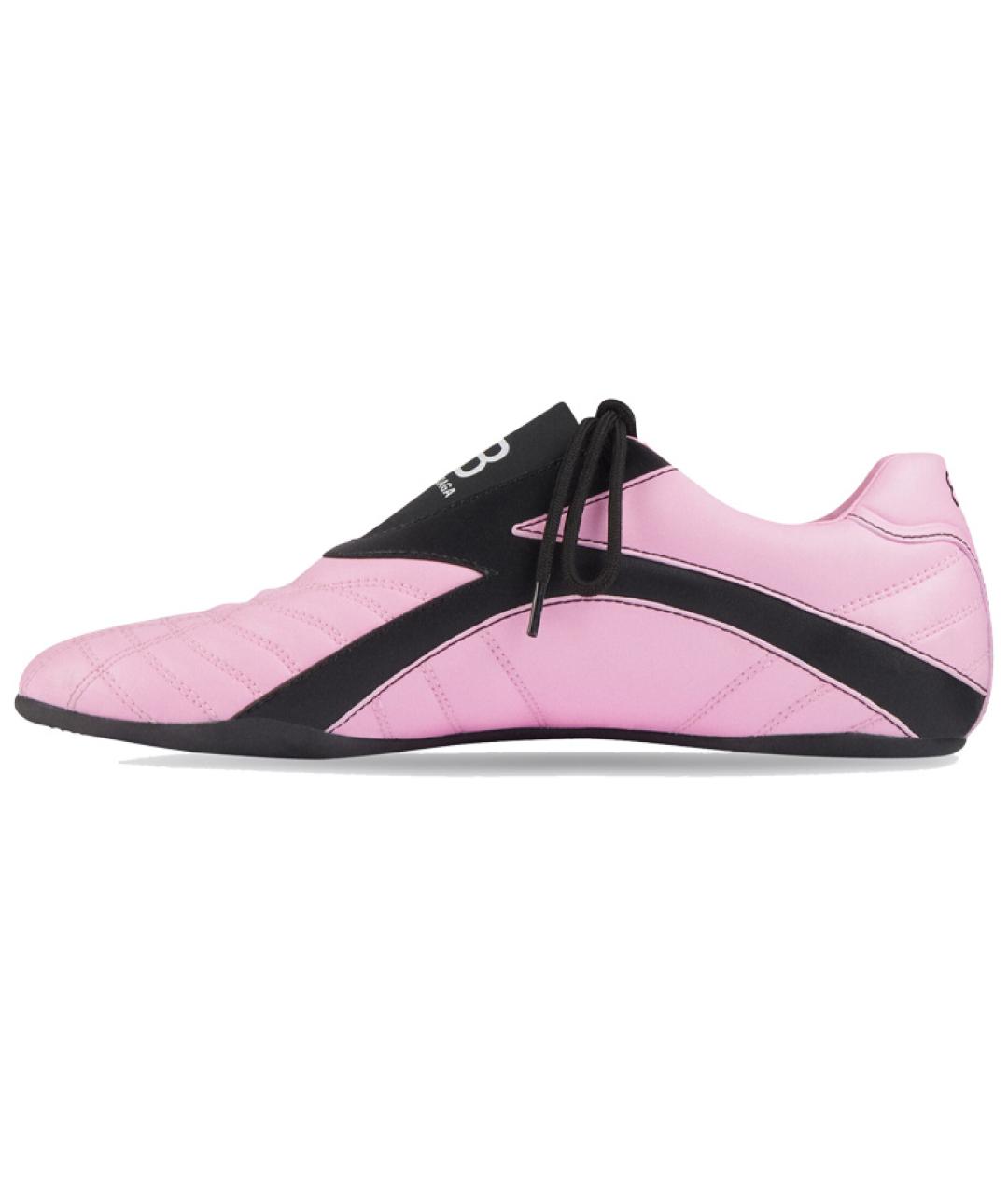 BALENCIAGA Розовые кеды, фото 2