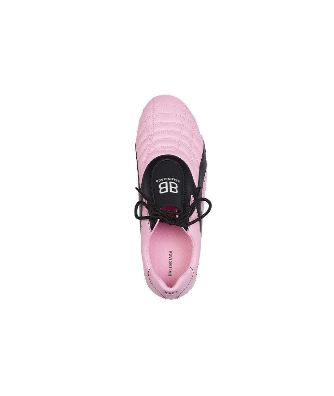 BALENCIAGA Розовые кеды, фото 5