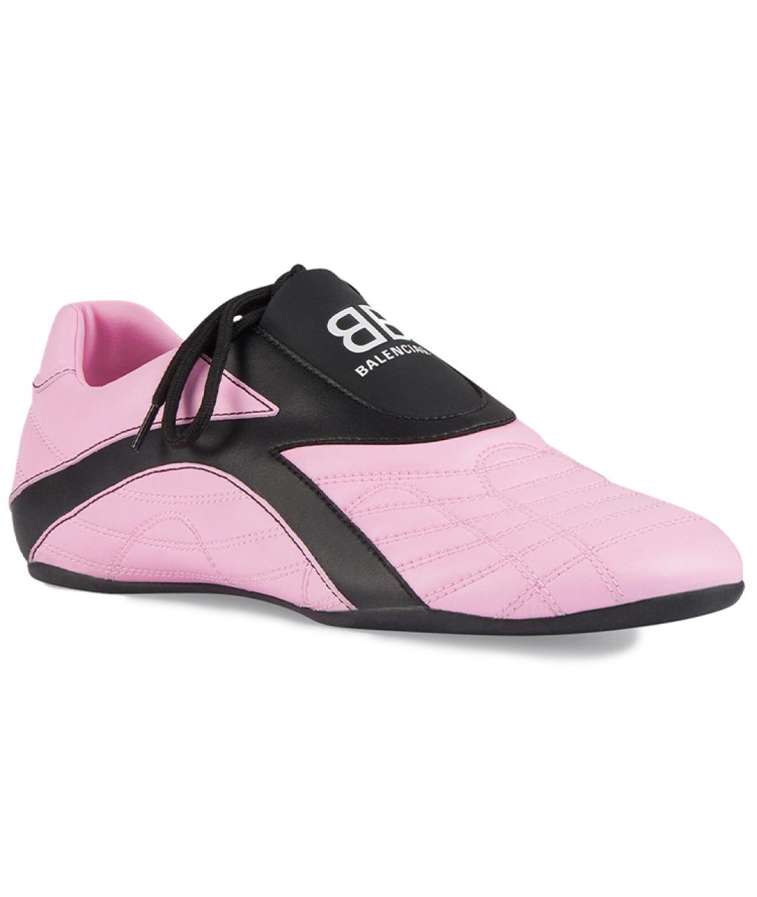 BALENCIAGA Розовые кеды, фото 4