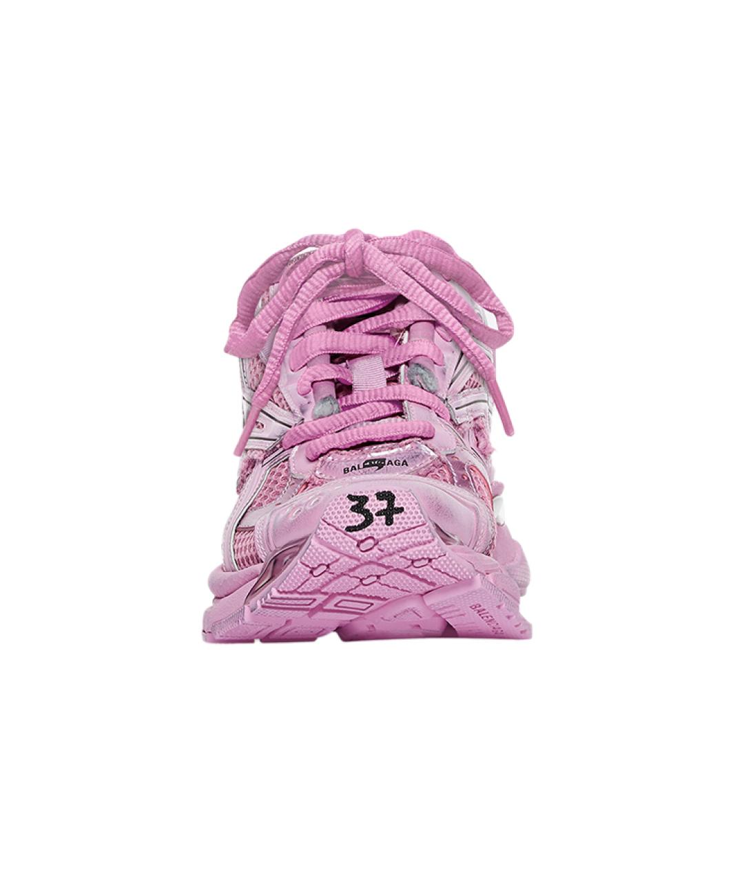 BALENCIAGA Розовые кроссовки, фото 4