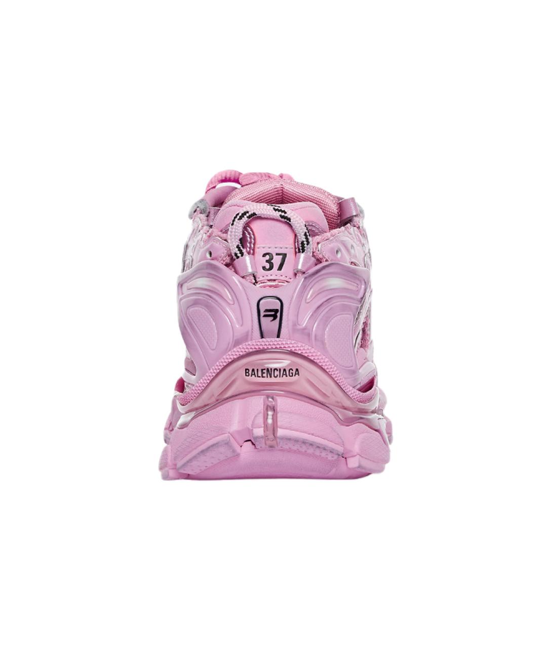 BALENCIAGA Розовые кроссовки, фото 3