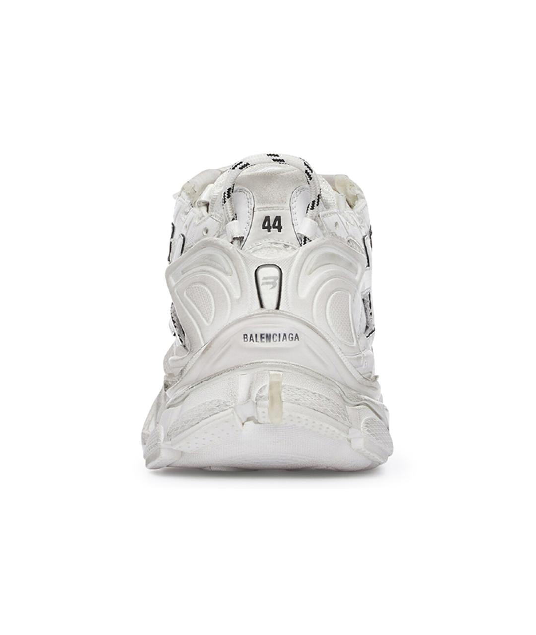 BALENCIAGA Белые низкие кроссовки / кеды, фото 5