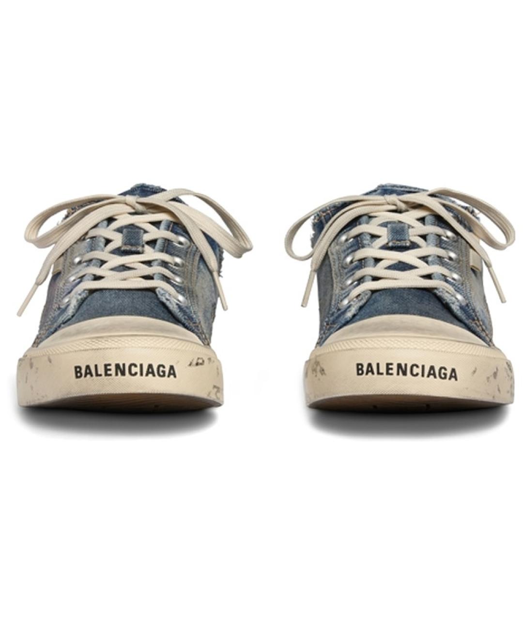 BALENCIAGA Синие слипоны, фото 5