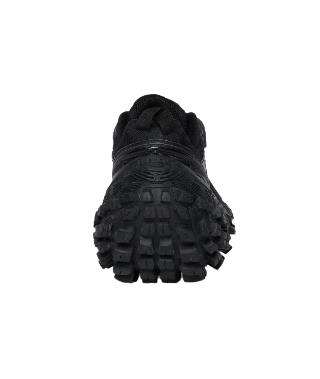 BALENCIAGA Черные низкие кроссовки / кеды, фото 5