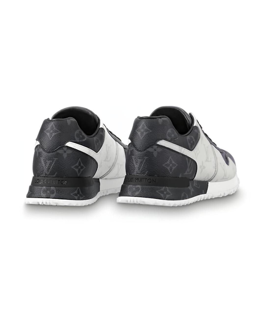 LOUIS VUITTON Серые низкие кроссовки / кеды, фото 5