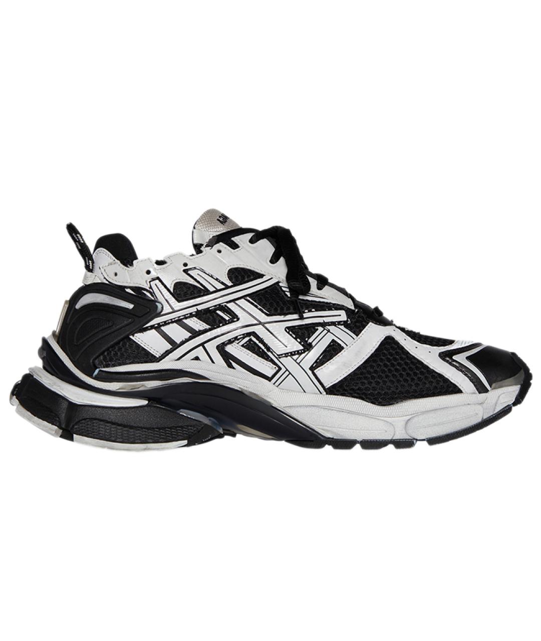 BALENCIAGA Черные низкие кроссовки / кеды, фото 2