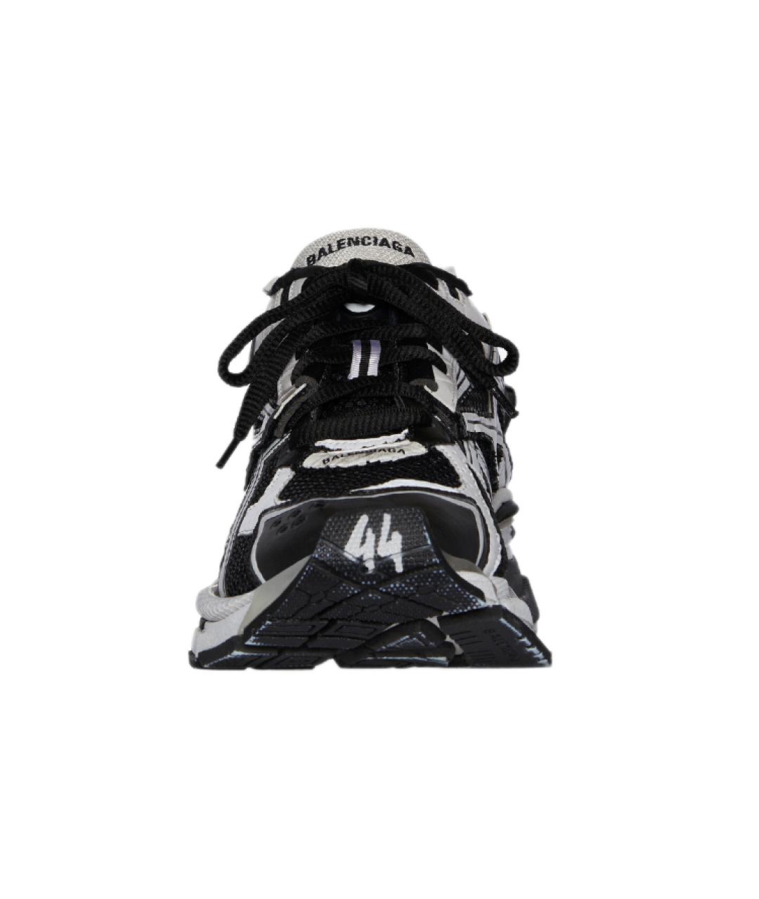 BALENCIAGA Черные низкие кроссовки / кеды, фото 3