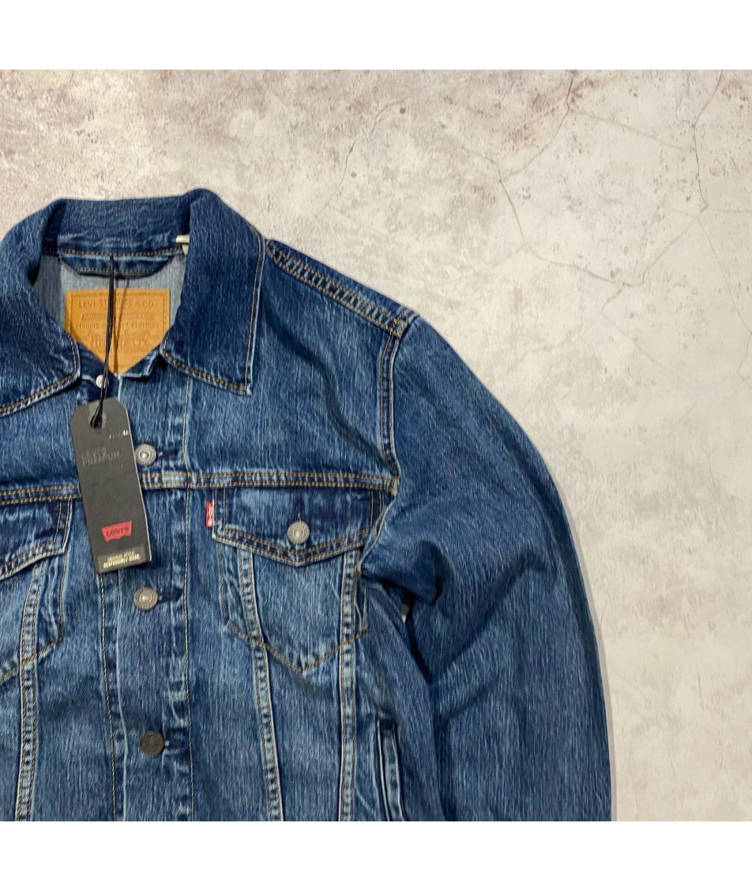 LEVI'S Синяя деним куртка, фото 2