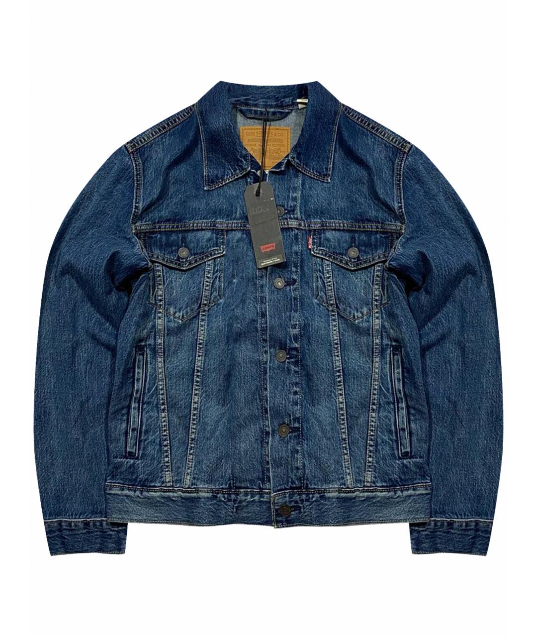 LEVI'S Синяя деним куртка, фото 1