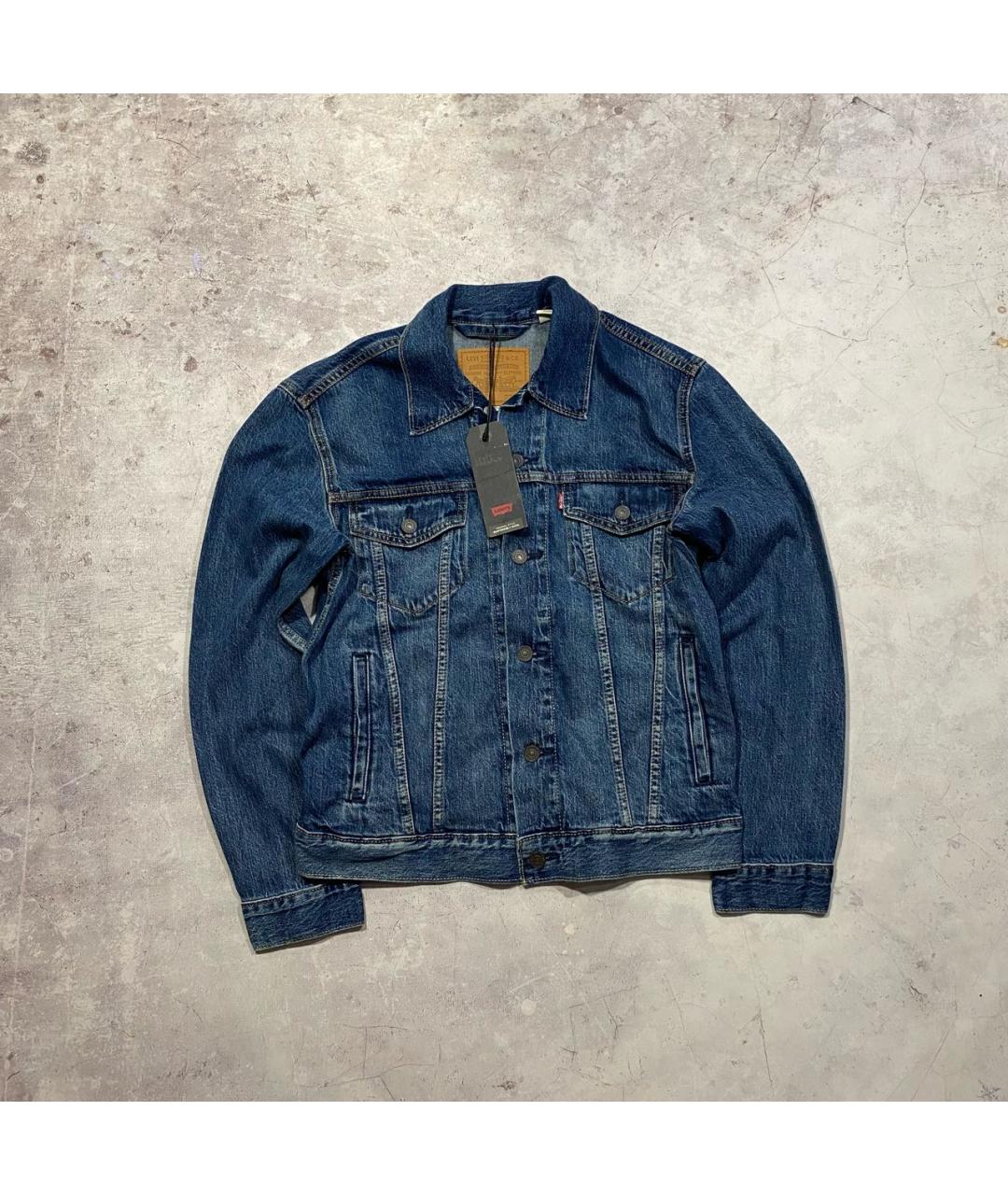 LEVI'S Синяя деним куртка, фото 5