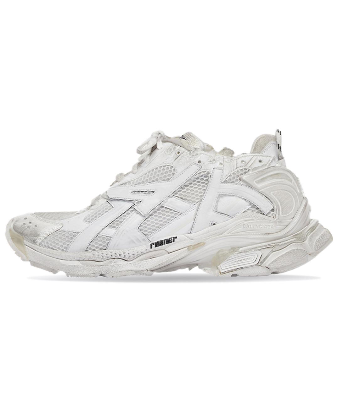 BALENCIAGA Белые кроссовки, фото 2