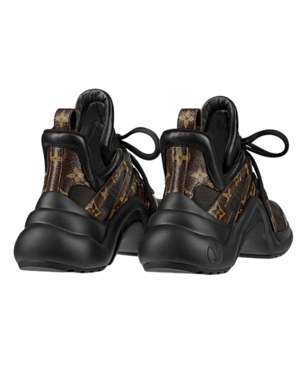 LOUIS VUITTON Мульти кожаные кроссовки, фото 5