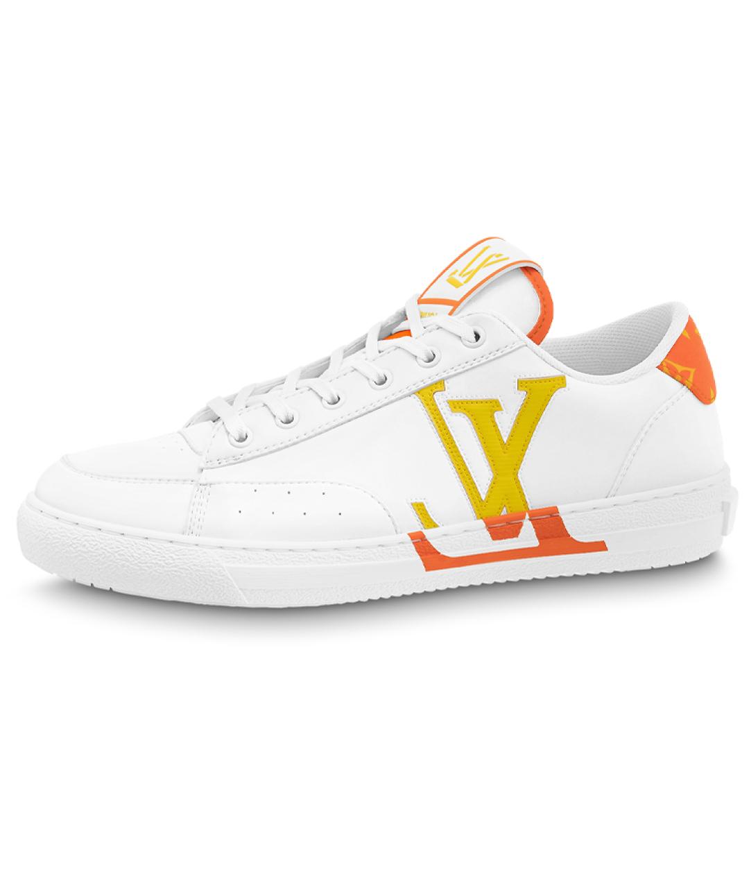 LOUIS VUITTON Белые низкие кроссовки / кеды, фото 2