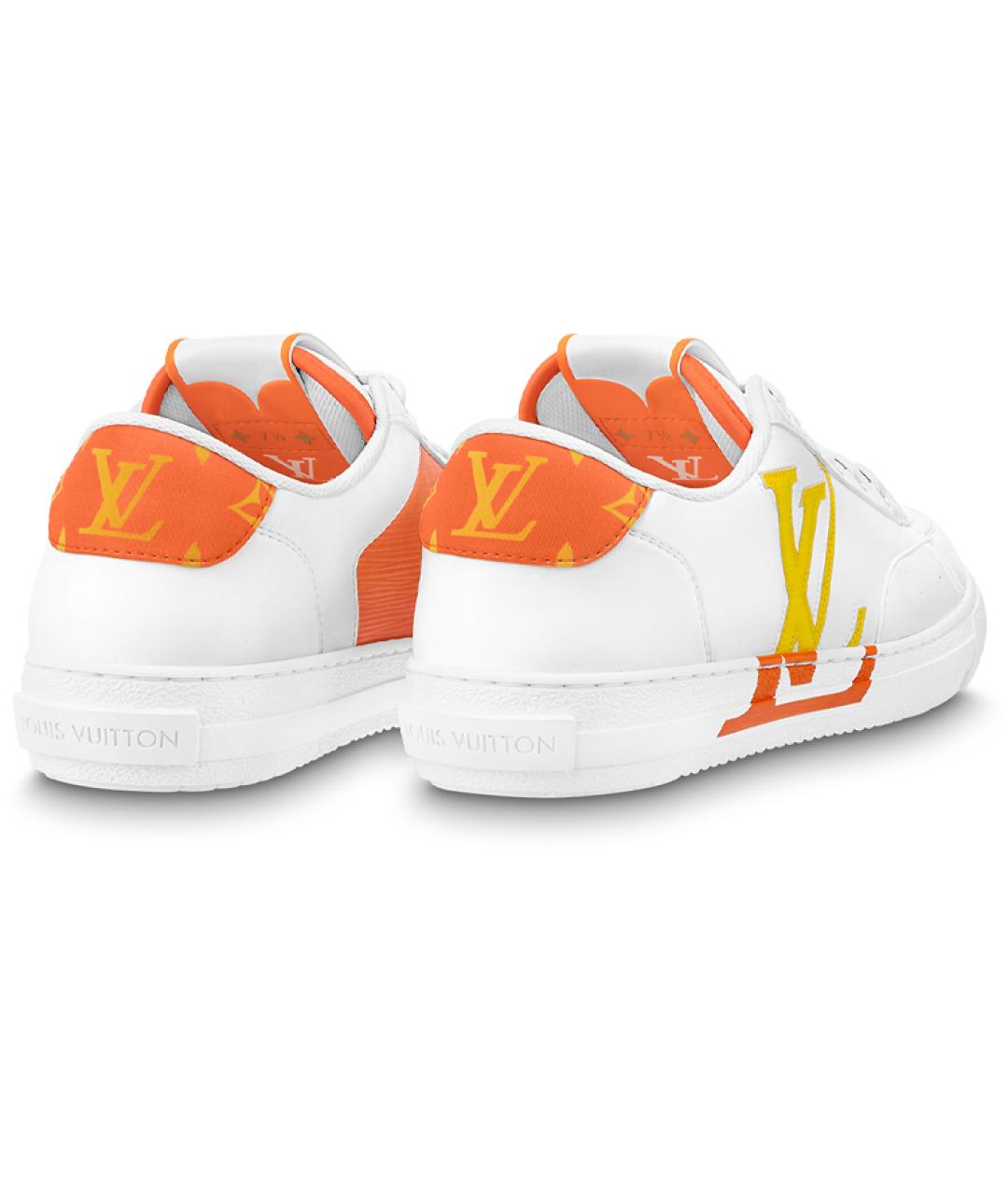LOUIS VUITTON Белые низкие кроссовки / кеды, фото 3