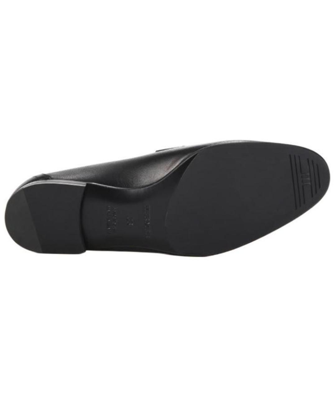 HERMES Черные кожаные кроссовки, фото 5