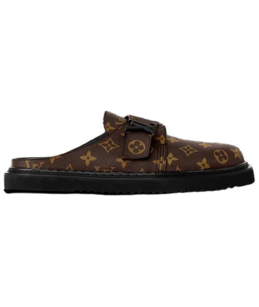 LOUIS VUITTON Кожаные слипоны, фото 2