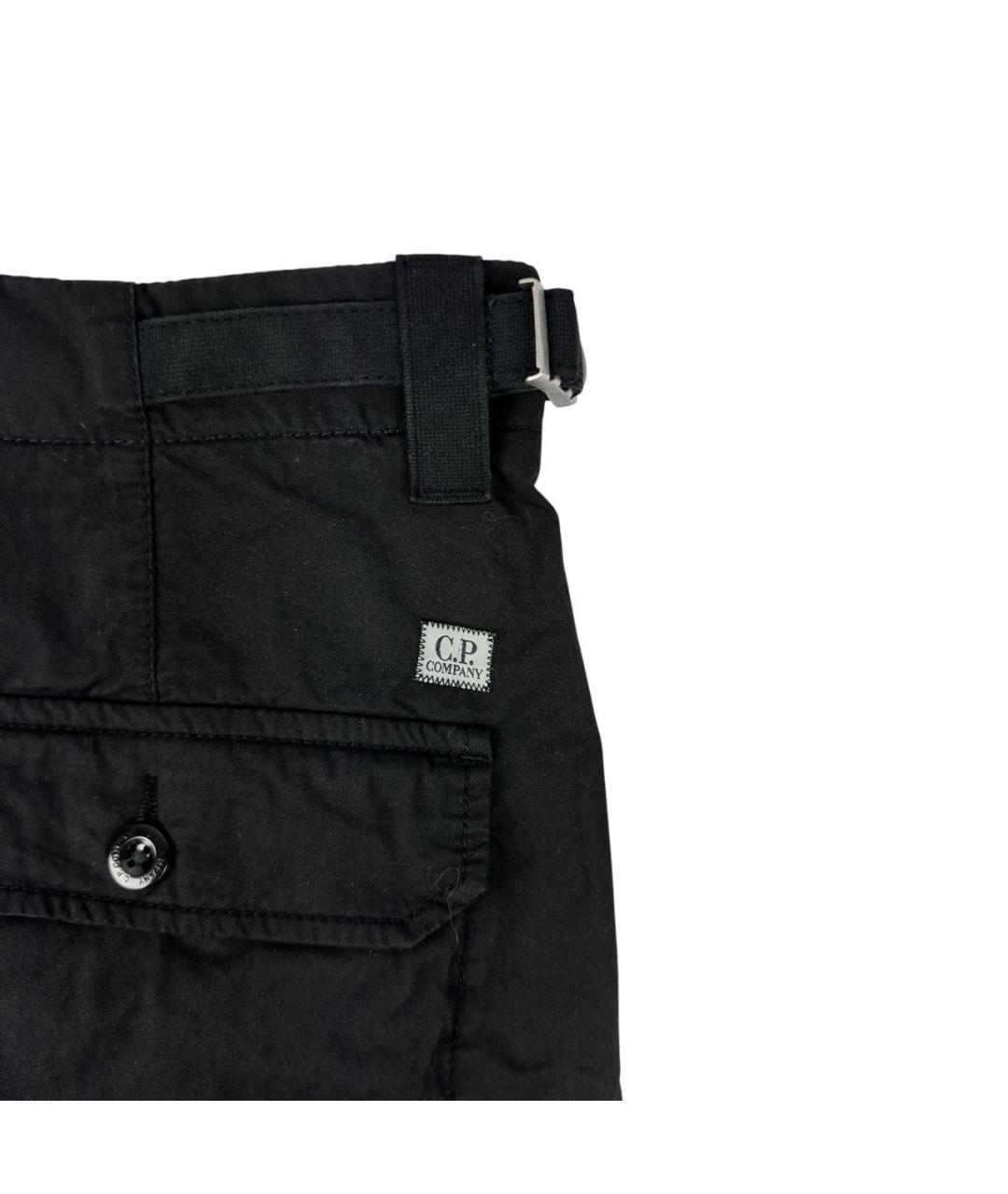 CP COMPANY Черные хлопковые повседневные брюки, фото 4