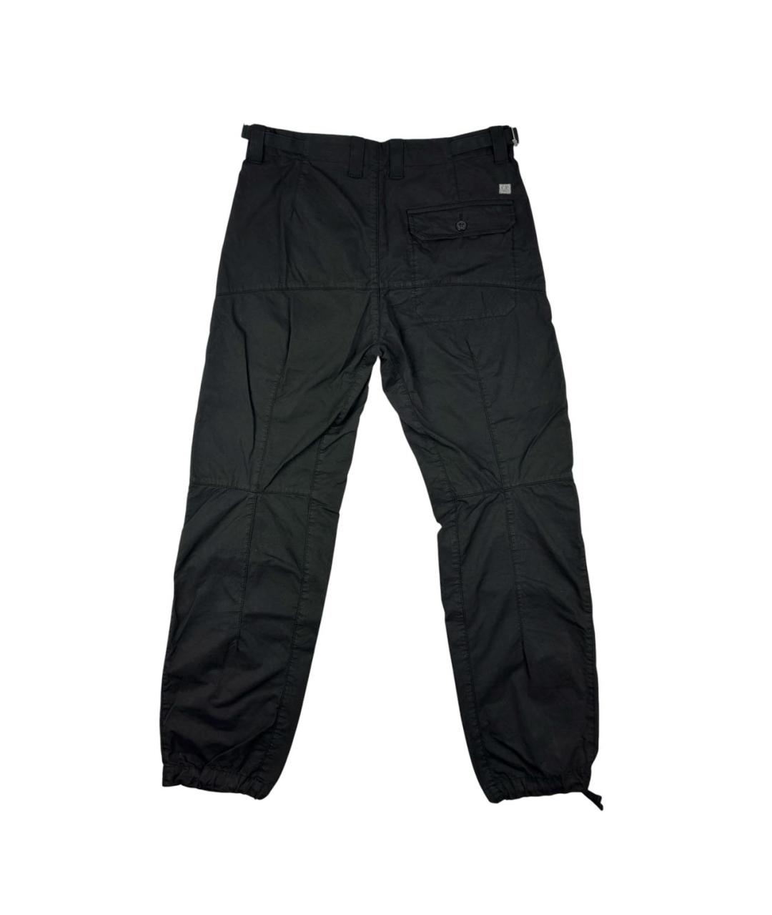 CP COMPANY Черные хлопковые повседневные брюки, фото 2