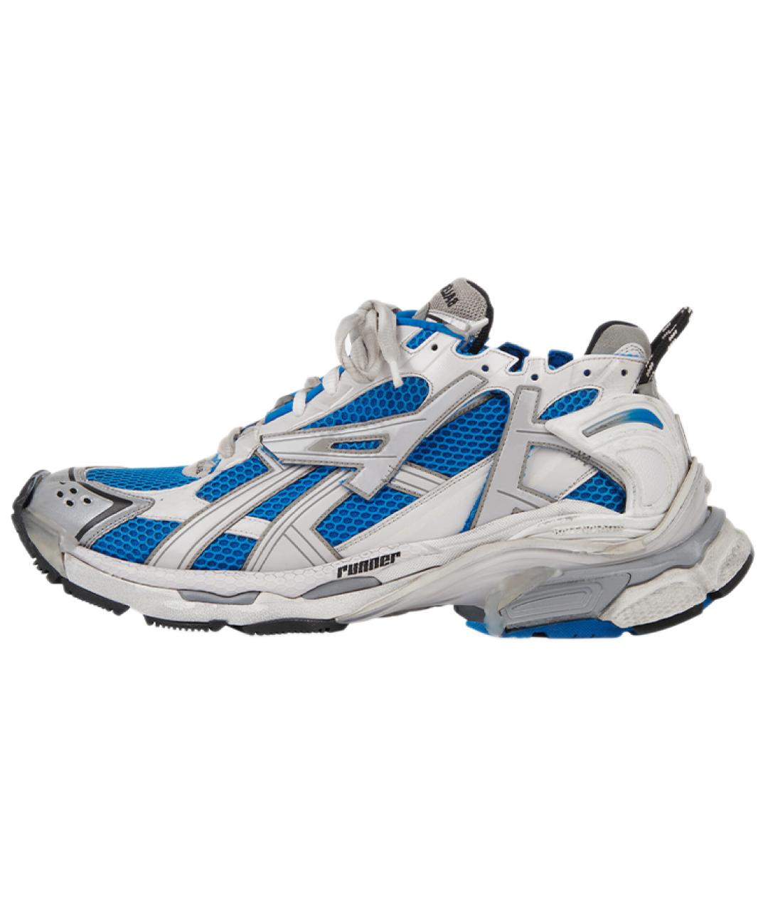 BALENCIAGA Белые кроссовки, фото 7