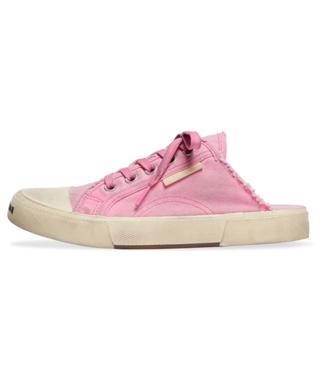BALENCIAGA Розовые мюли, фото 2