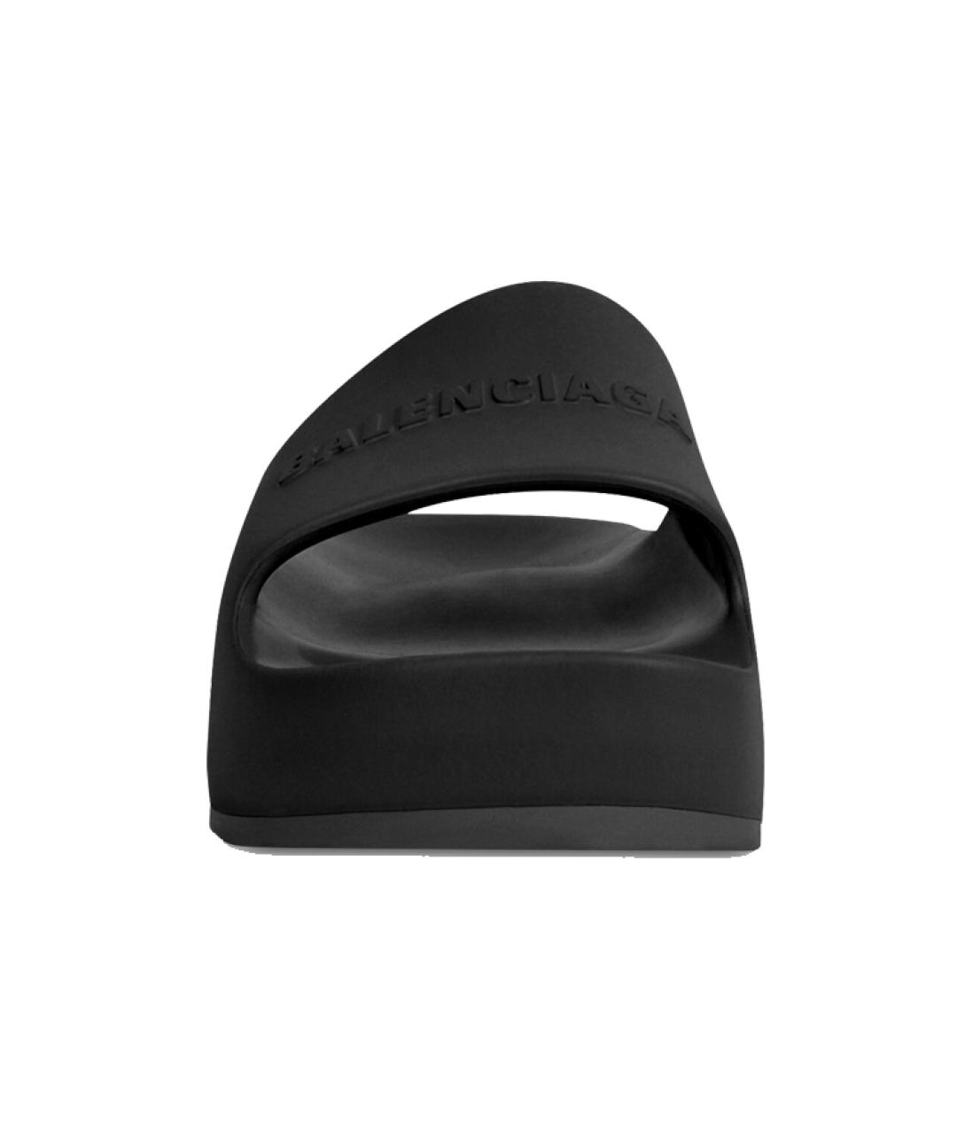 BALENCIAGA Черные сандалии, фото 4