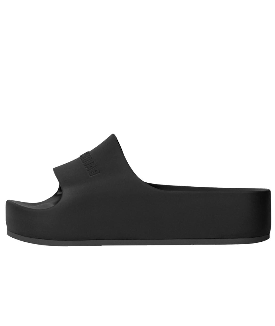 BALENCIAGA Черные сандалии, фото 2