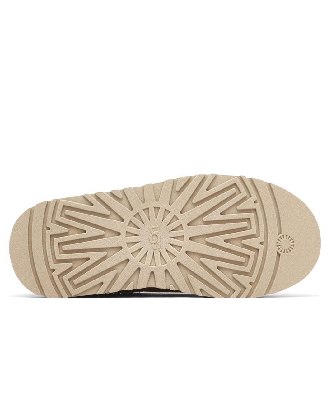 UGG AUSTRALIA Бежевые замшевые ботинки, фото 6