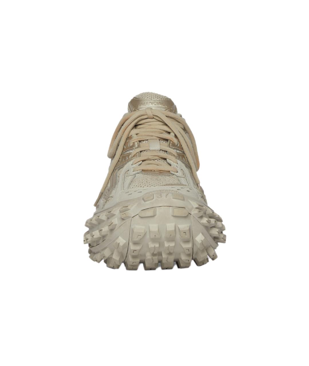 BALENCIAGA Бежевые кроссовки, фото 3