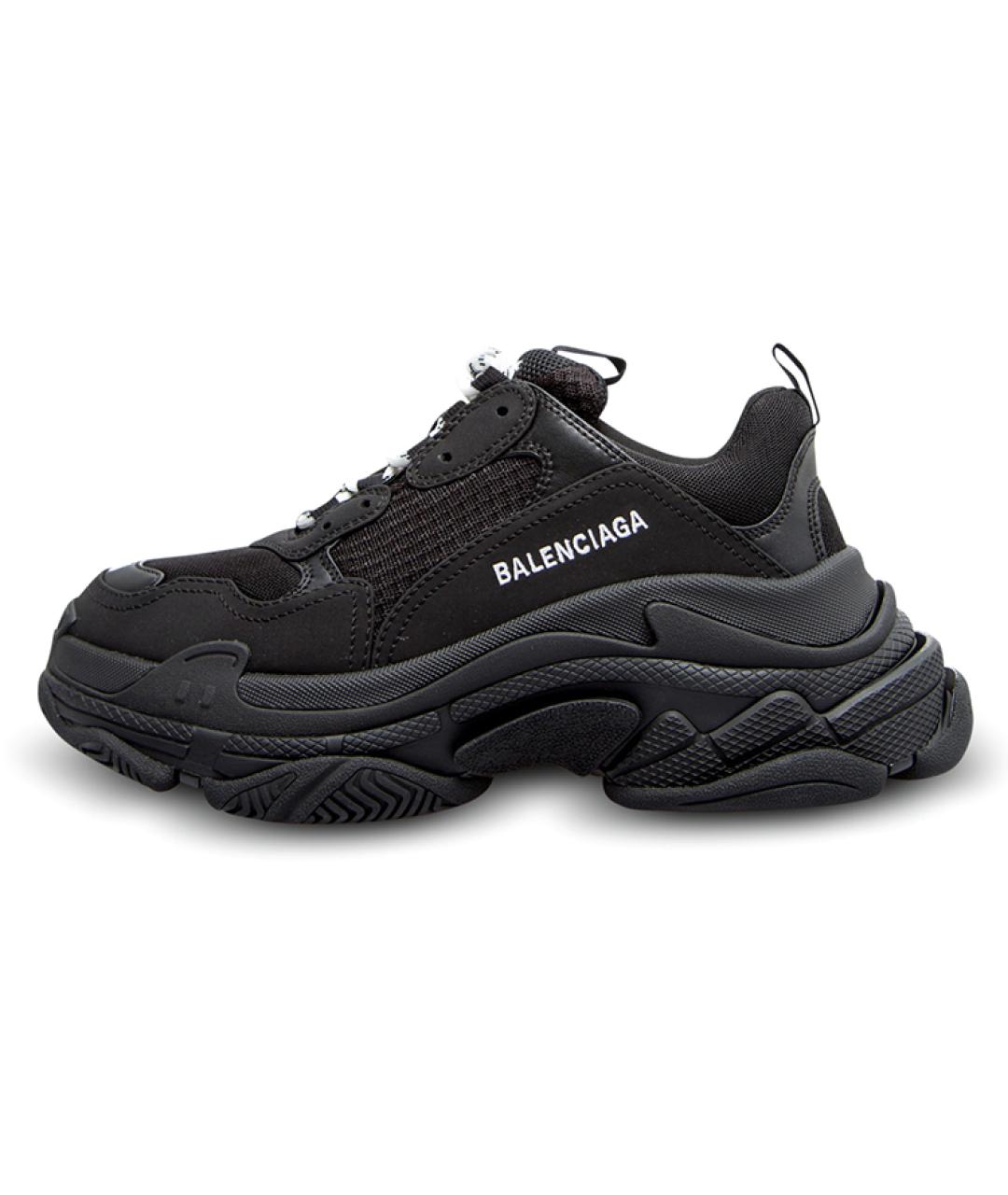 BALENCIAGA Черные кроссовки, фото 2