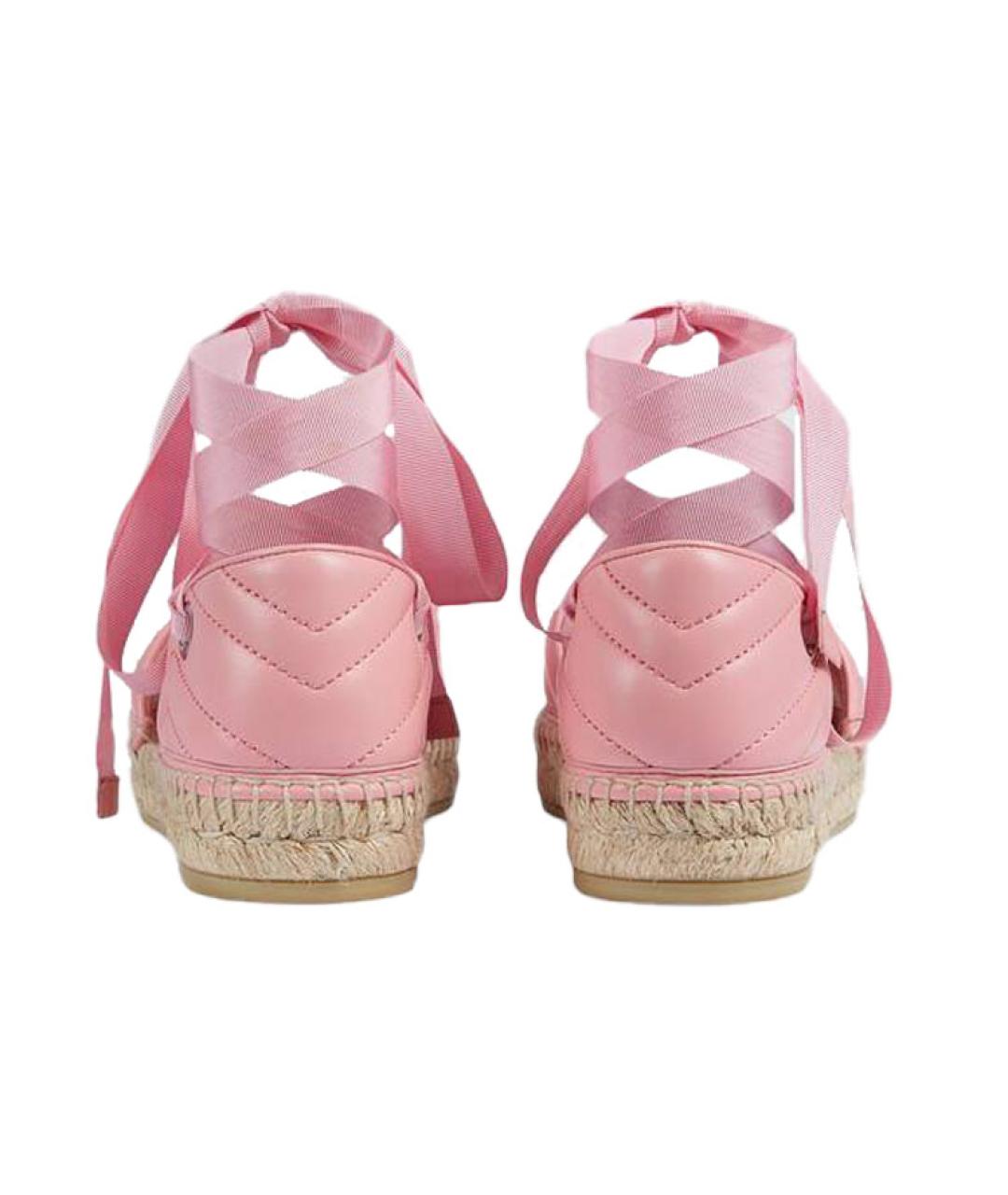 GUCCI Розовые эспадрильи, фото 4