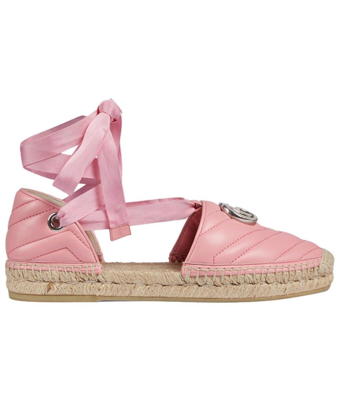 GUCCI Розовые эспадрильи, фото 1