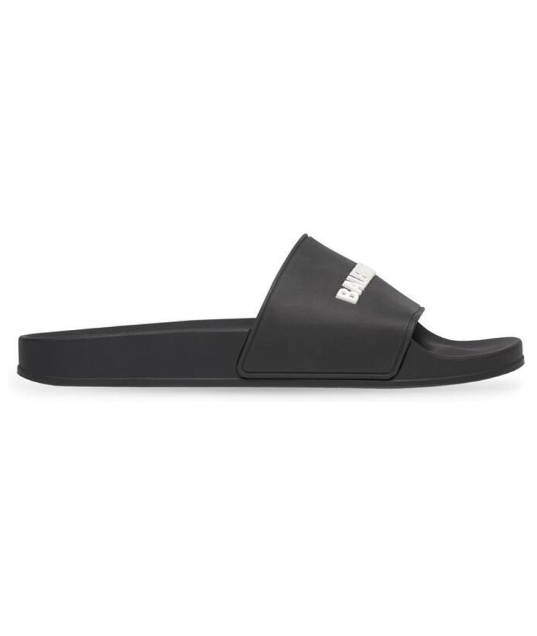 BALENCIAGA Черные сандалии, фото 1